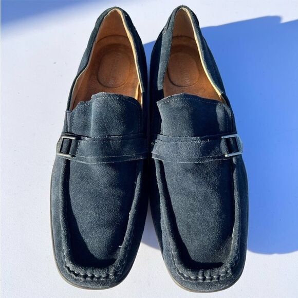 Florsheim Men Blue Suede Driving Moccasins Shoes Size 13D - Picture 1 of 10